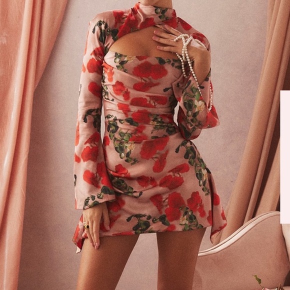 House of Cb Toira Dress size medium - Picture 5 of 9